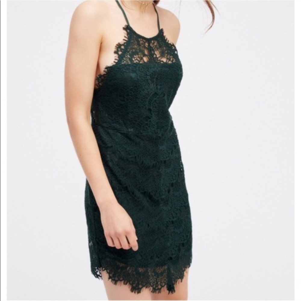Free People She’s Got it Slip Green XS